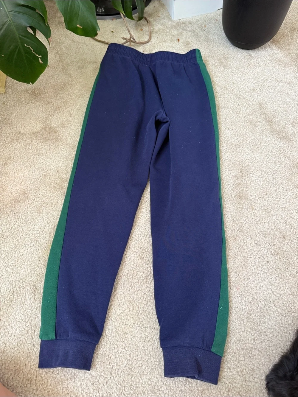 Ralph Lauren Kids Navy & Green Athletic Joggers